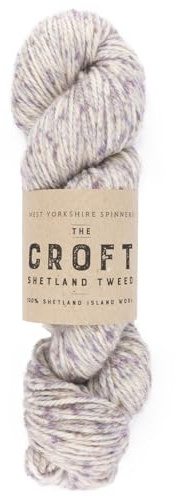 The Croft- 100 % Shetland Tweed Aran 100 g Hank (Clousta 762)