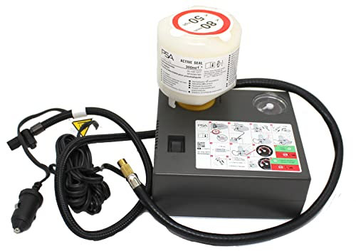 Richbrook Genuine Vauxhall Air Compressor & Puncture Repair Tyre Sealant Kit