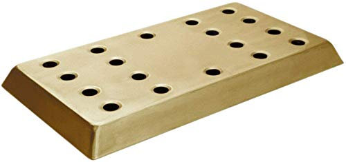We Can Source It Ltd - Rectangular Brass Effect Drip Tray 16x8.75 Professional Barware Drink Tray