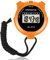 Vicloon Digital Cronómetro, Cronómetro Reloj, Cronómetro Deportivo con Pantalla Grande, Calendario de Reloj de 12/24 Horas, Alarma, Cronómetro Digital para Fútbol, Correr, Natación, Fitness(Naranja)