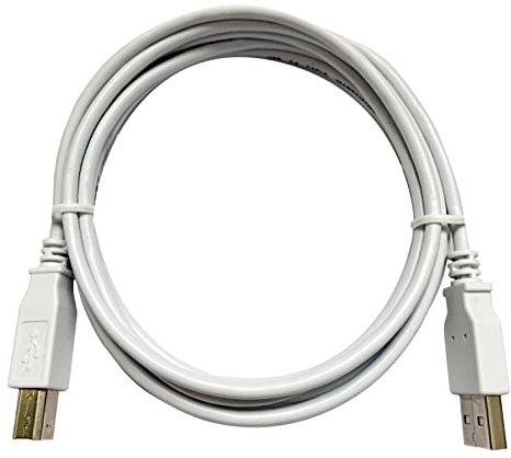 D.Square- Cable Impresora Cable Usb 2.0 Tipo A a Tipo B 3m, Compatible para HP, Epson, Canon, Brother, Lexmark, Escáner, Disco Duro, Fotografía Digital y Otros Dispositivos.