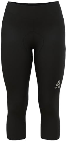 Odlo Fahrradhose Damen 3/4 Essential I Gepolsterte Radhose