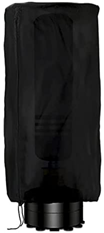 Onlyme Housse de protection pour sac de frappe debout, sac de boxe intérieur et extérieur, housse de sac de frappe étanche à la poussière toutes saisons disponibles, noir 35x150cm