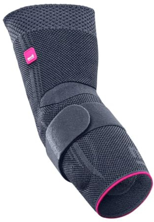 medi Epicomed - Ellenbogenbandage - Unisex - silber - Größe I - Kompressionsbandage zur Stabilisierung des Gelenks bei Tennisarm oder Golferarm - Beidseitig tragbar - Ellenbogen - atmungsaktiv