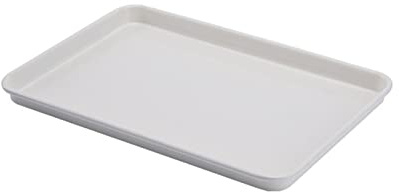 Btgghytr Teglia rettangolare bianca antiaderente in acciaio al carbonio per torte di pagnotta stampi da forno per pasticceria vassoio per biscotti forniture da forno