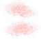 ELAYARD 2stücke Sommer-lippenpflaster Kühlende Lippen-gelmaske Packungen Tragbar Nützlich Eispflaster Lippenkühlpflaster Lip Relax Pads