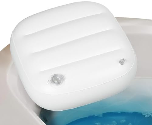 Cojín de Bañera,Asiento Elevador Inflable para Hidromasaje - Almohadilla Ergonómica para Sentarse Unisex Hogar Piscina SPA Exterior Relajación