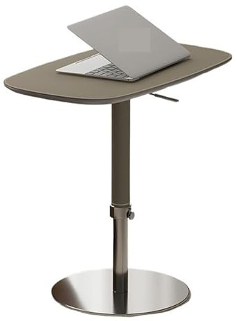 DIANXI Sofá Mesa de Centro Mesa Auxiliar elevable, sofá móvil, pequeño café, Sala de Estar, hogar, luz, Lujo, Silla Montar, Cuero, Esquina