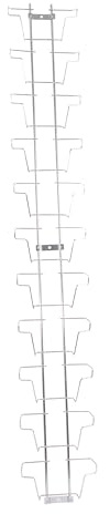 Expositor de Pared para Postales Formato apaisado 150 x 105 mm con 11 Compartimentos Support Mural Divers