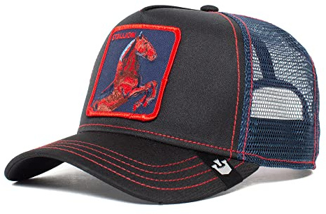 Goorin Bros. Trucker Cap Stallion Trip Black Schwarz, Size:OneSize