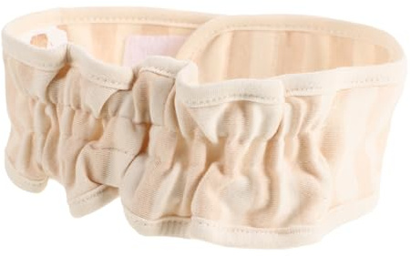 KOMBIUDA Ceinture Abdominale pour Bébé Anneau de Nombril pour -né Élastique Ajustable en Coton Protection Nombril Ventre