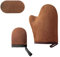 Norhogo 2 pezzi Self Tanning Mitt, guanto autoabbronzante, applicatore per guanti senza sole, per gel autoabbronzante, olio abbronzante, crema