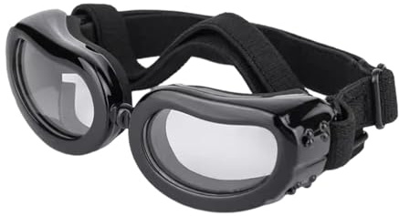 TVSVKWE 1 Piece Puppy Windscreen, Outdoor Sunscreen Glasses, Pet Supplies, Elastic And Adjustable Goggles.