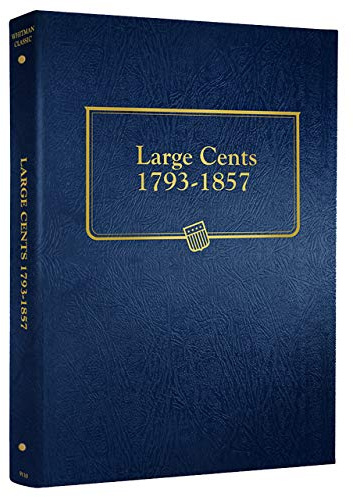 Whitman US Large Cents Album 1793 - 1857 #9110