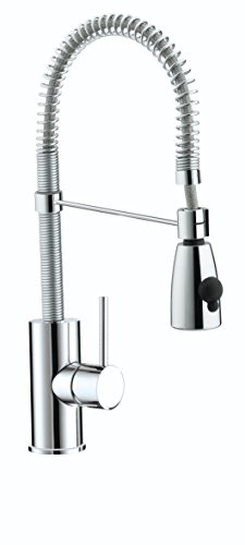 Bristan TG SNK C Target Monobloc Chrome Plated Sink Mixer with Pull-Out Spray