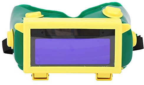 Gafas de Soldadura con Oscurecimiento Automático, Pantalla Ajustable que Protege los Ojos y la Cara, Adecuadas para Todos los Modos de Soldadura