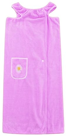 Albornoz de toalla para mujer, bata de baño de toalla para mujer, envolturas de toalla para la ducha, absorbente para el cuerpo, cambiador, bata de toalla de secado rápido, forro polar coral