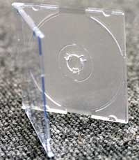 25 x Single 8cm CD DVD Disc Slim Clear Jewel Cases. These Cases Are For Mini Discs With An 8 CM Diameter And Not For Standard Size Discs.
