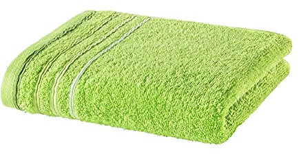 PANA Frottier-Serie Jasmina • Frottee Handtücher Set • weicher Badteppich • 100% Baumwolle • Ökotex Zertifiziert • Gästetuch • Größe: 30x50 cm • Farbe: Grün