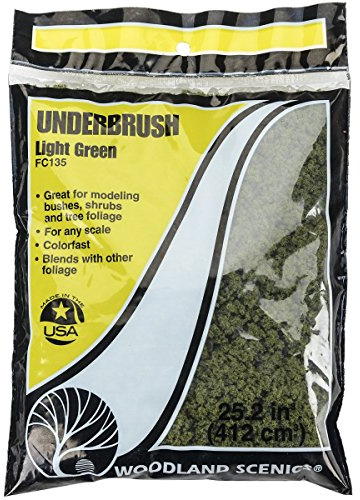 Woodland Scenics Underbrush Ground Cover-Light Green