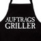 WANDKINGS Schürze Auftragsgriller - Grillschürze - Küchenschürze - Kochschürze - Latzschürze mit verstellbarem Nackenband