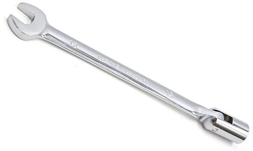 LDEXIN 13mm/0.51inch Flex-Head Open End Socket Wrench Ratchet Swivel Head Flex Combination Spanner Wrench Hand Tools