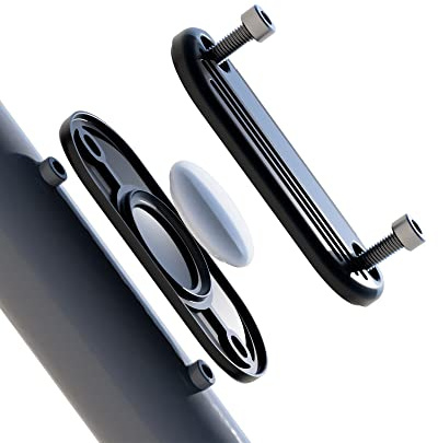 STEINWEBER Lot de 2 Supports de vélo pour Apple AirTag - Protection antivol pour vélo - Idéal pour Porte-Bouteille - avec vis et Outils - Montage Facile - 17 g