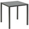 KONTE.DESIGN Metalltisch TOLONE anthrazit 80 x 80 cm, stapelbar