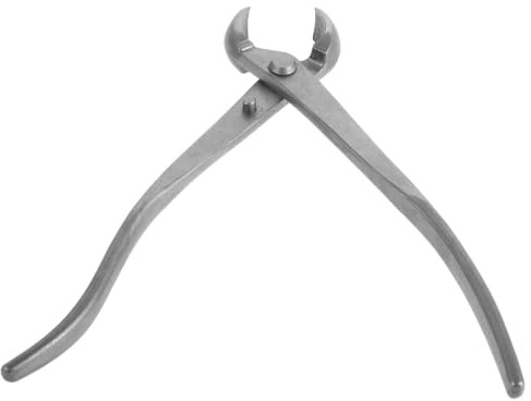 CATIEBYE Podadoras Cóncavas para Bonsáis Tijeras de Jardín de Acero al Carbono, Plata, para Jardinería y Aficionados al Bonsái, Control Excepcional y Fácil Limpieza