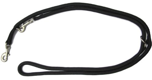 Wolters | Führleine K2 in Schwarz | L 200 cm x B 1,3 cm