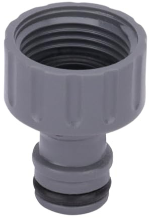 Nez de robinet automatique plastique femelle 20x27, Gris | Boutté