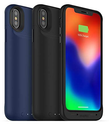 Mophie 'Juice Pack Air' Powerbank für iPhone X, blau