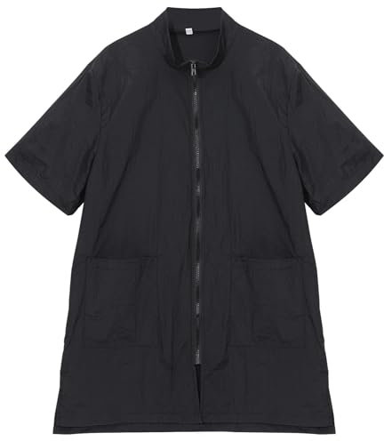 UKCOCO Wasserdichter Nylon Haustier Kosmetiker Uniform Schürze Für Hunde Katzen Fellpflege Und Nagelschneiden Leichter Schutzkittel Für Tierhandlungen Und Zuhause