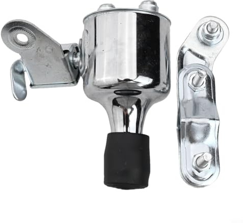 Oniissy Generador de dinamo de 12 V 6 W para luz de bicicleta vintage, alimentación de CA, soporte de neumático de fricción de metal con puertos duales compatible con sistemas de 2.5 V y 12 V