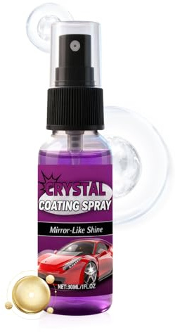 Spray Per Rivestimento - 30 Ml | Spŕay Per Rivestimențo Auto | Agente Di Rivestimento Spray Per Vernice, Protezione, Automobile, Esterni, Pneumatici, Vetro, Fari, Parabrezza, Esterni, Interni.