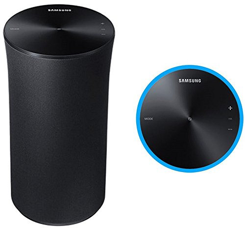 Samsung WAM1500 Multiroom-Lautsprecher (WLAN, 360 Grad Sound, Plug und Play dunkelgrau