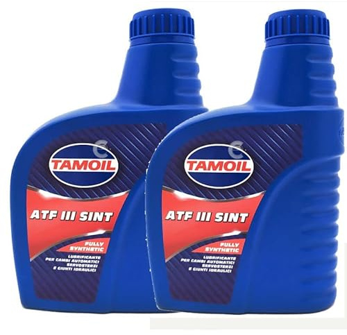 Tamoil ATF III Sint 2 LITRI Lubrificante per cambio automatico e servosterzo e giunti idraulici