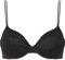 Calvin Klein Sujetador de Media Copa Lightly Lined Elástico, Negro (Black), 75C