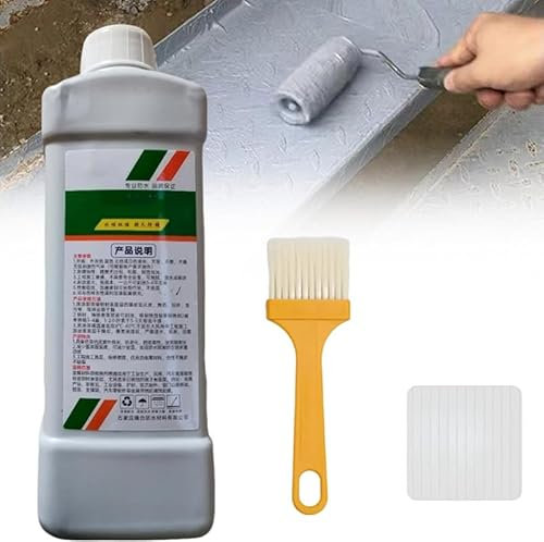 Mciluyaiio Agente multifuncional de eliminación y conversión de óxido, pintura metálica a prueba de óxido a base de agua, pintura metálica de secado rápido (Blanco)