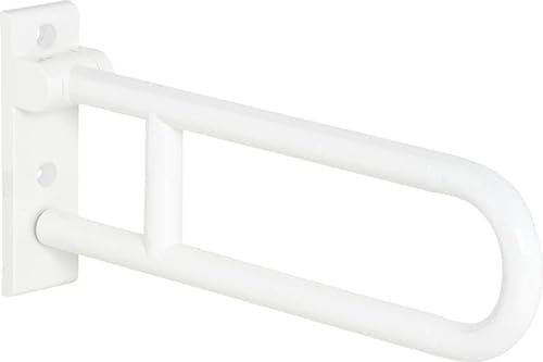 Hewi Stützklappgriff 801.50.200 Serie 801, Länge:600 mm, Farbe:99 (reinweiß)