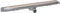 Kessel Duschrinne LINEARIS Compact DN50 seitlich, L=950 mm, mit Ablaufkörper aus ABS, Abdeckung und Rahmen aus Edelstahl, Klasse K 3, 45600.65
