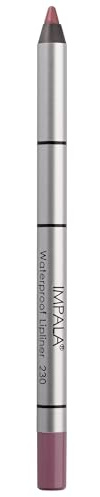 IMPALA | Lápiz de Labios Cremoso Waterproof Color Lila Mate 230 | Perfilador de Labios Permanente | Lápiz Labial Resistente al Agua | Delineador de Labios Larga Duración | Efecto voluminizador