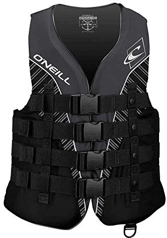 O'Neill Wetsuits Superlite 50N ISO Vest Buoyancy Aid - Black/Smoke: White, X-Large
