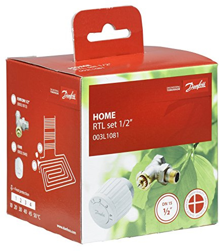 Danfoss 003L1080 - Limitador de temperatura de retorno, color blanco