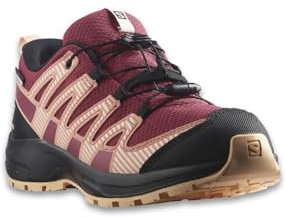 Salomon XA Pro V8 Climasalomon Waterproof Kinder Outdoor-Schuhe, Präzise Passform, Grip in jedem Gelände, Sportlicher Look, Earth Red, 31