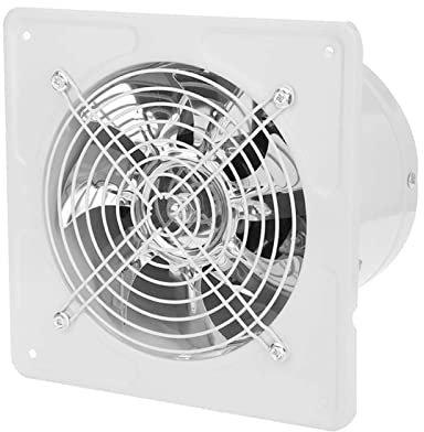 Aspiratore da Parete 190mm 40W 220V Silenzioso Super Silenzioso per Bagno, Cucina, Ventilazione, Garage - Aeratore Ventila Aspiratore Assiale Ventilatore di Flusso (Bianca)