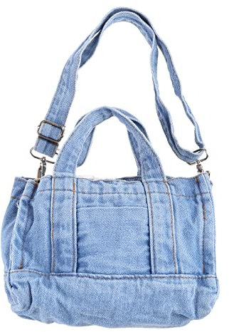 Damen Denim Handtasche Schulter Dame Umhängetasche Tote Messenger Satchel Geldbörse