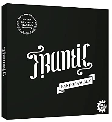 Game Factory 646293 Frantic, Pandora Box - Tercera ampliación en práctica Caja de colección, Juego de Cartas, ampliación del Juego, a Partir de 12 años