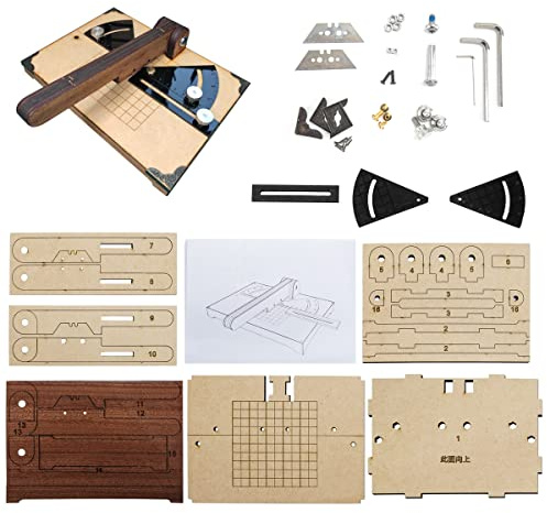 GAWEGM Ship Model Tool - Angle Cutter Wood Strip Sharp-Angle Cutting