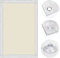 OBdeco Thermo Rollo 100% Verdunkelung Sonnenschutz Verdunkelungsrollo für Velux-Dachfenster Hitzeschutz ohne Bohren mit Saugnäpfen Beige 37x73cm für C04/104